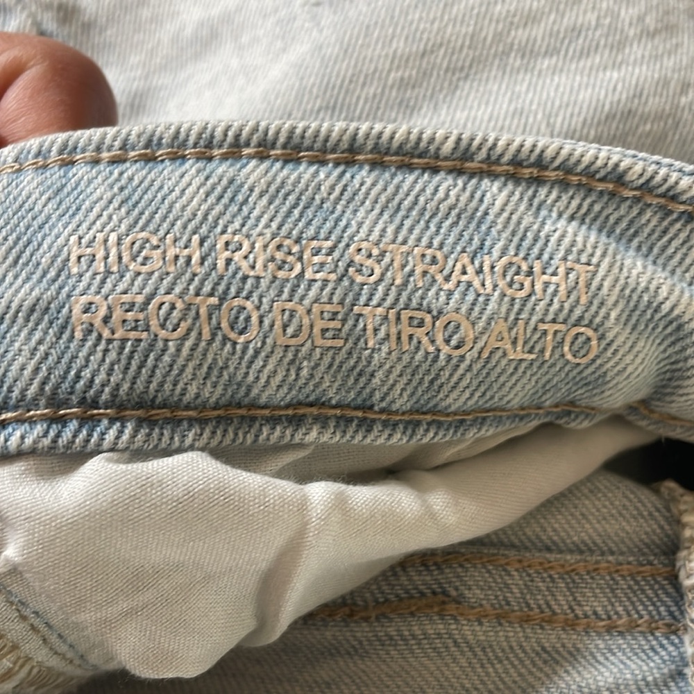 Wild Fable High Rise Straight Jeans - Picture 5 of 6